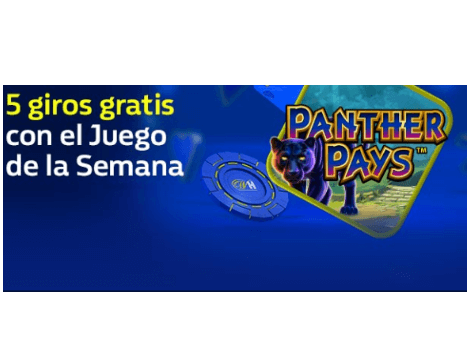 tragaperras de Playtech Panther Pays william hill