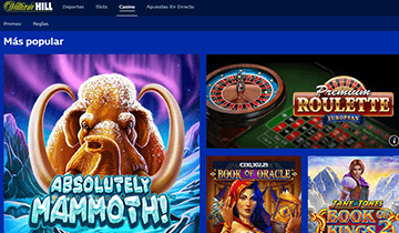 william hill casino online españa