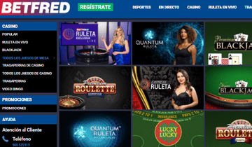 betfred juegos de casino en vivo