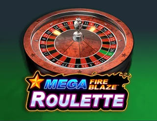 mega fire blaze roulette logo